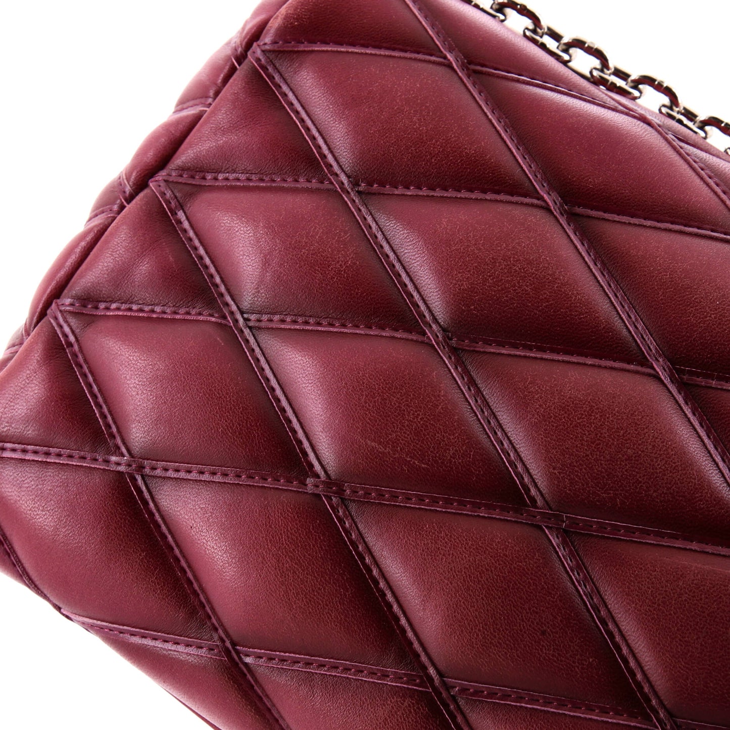 Louis Vuitton GO-14 Handbag Malletage Leather MM