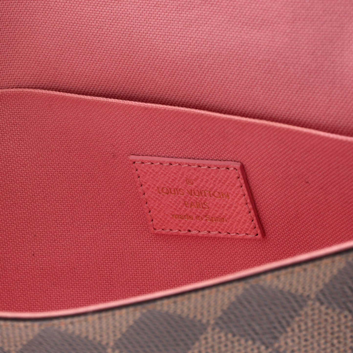 Louis Vuitton Felicie Pochette Flower Printed Studded Damier