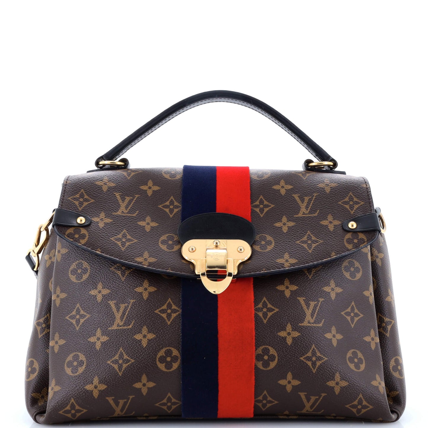 Louis Vuitton Georges Handbag Monogram Canvas MM
