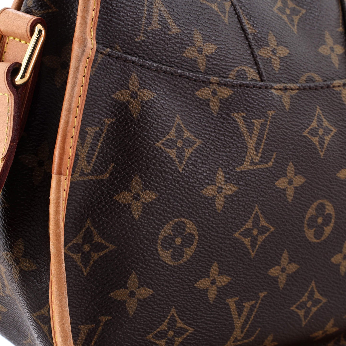 Louis Vuitton Menilmontant Handbag Monogram Canvas PM