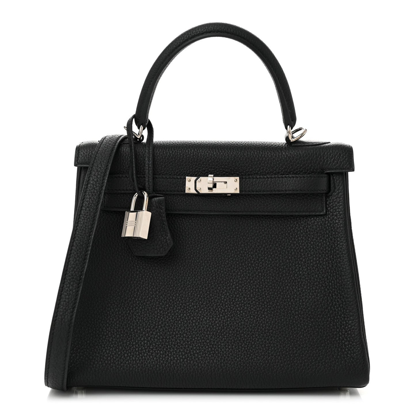 Hermes Togo Kelly Retourne 25 Black