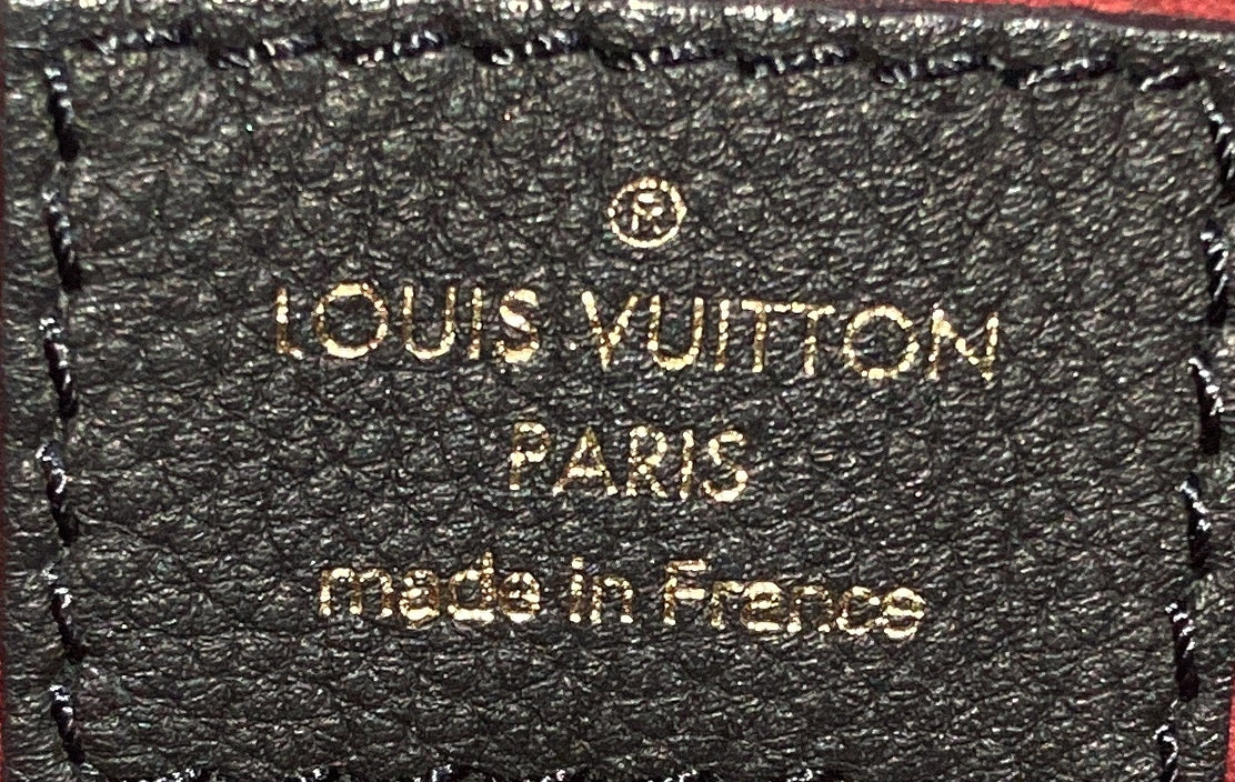 Louis Vuitton Lockme Shopper Tote Leather