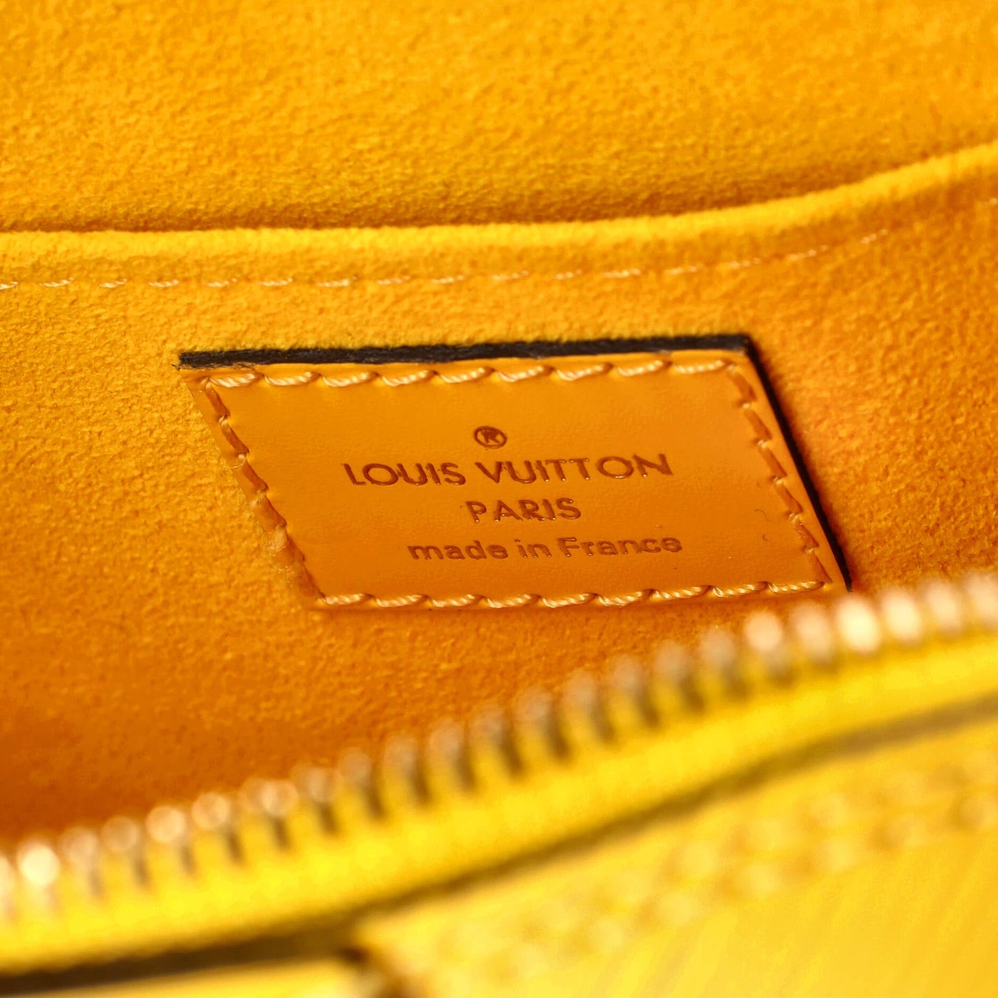 Louis Vuitton Alma Chain Handbag Epi Leather Mini