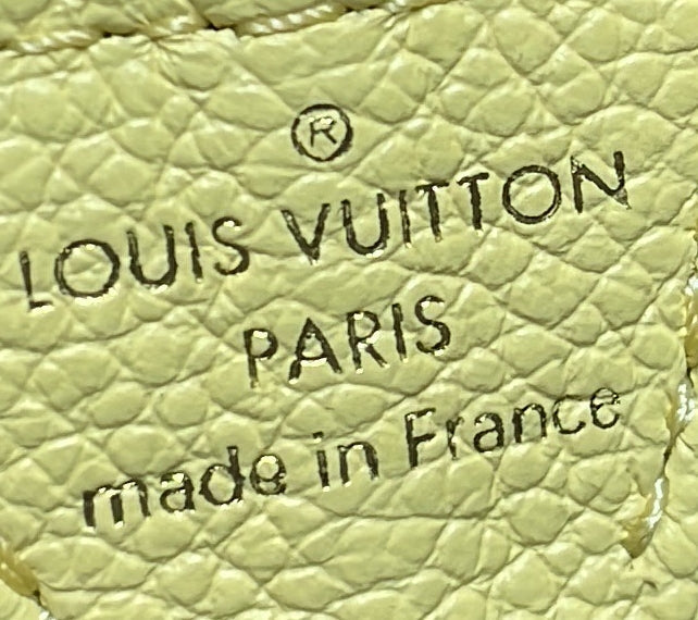 Louis Vuitton Pochette Accessoires Spring in the City Monogram Empreinte Leather Mini
