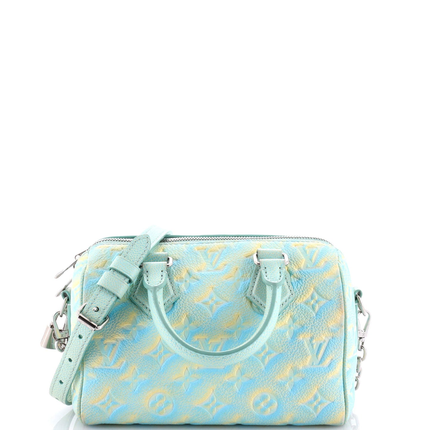 Louis Vuitton Speedy Bandouliere Bag Stardust Monogram Empreinte Leather 20