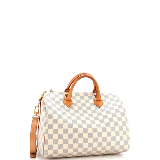Louis Vuitton Speedy Bandouliere Bag Damier 30