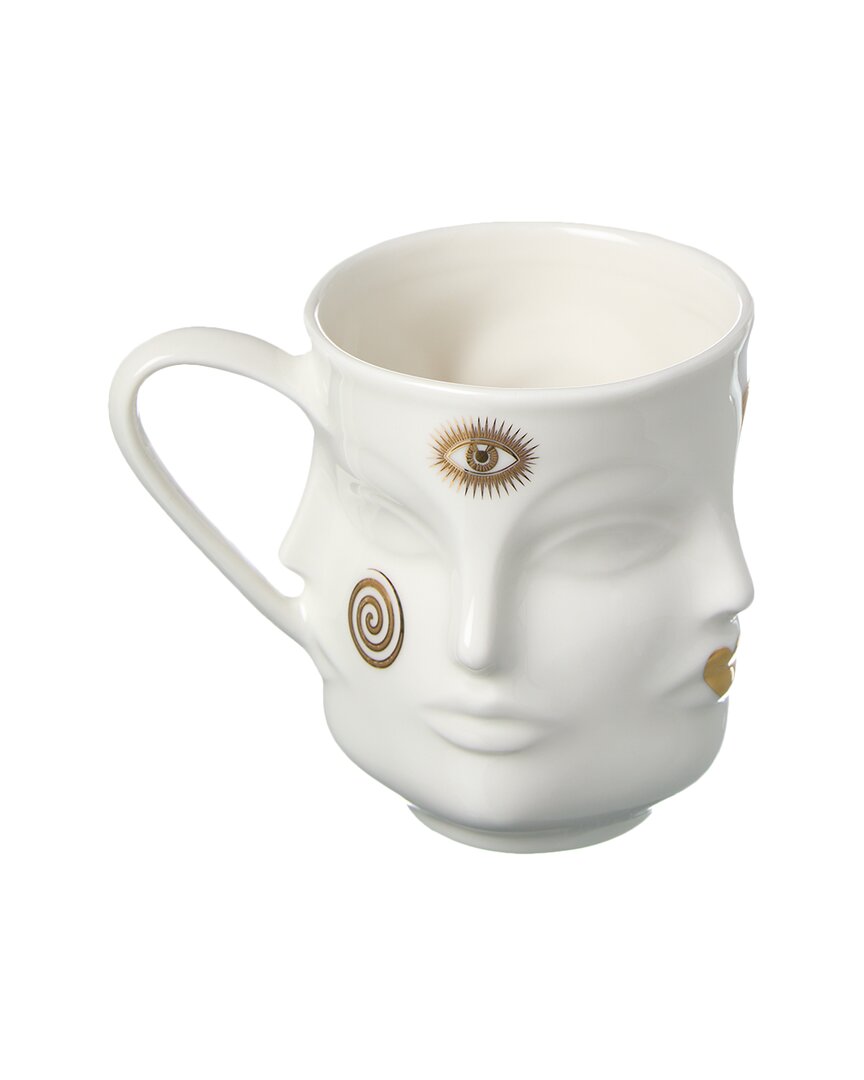 Jonathan Adler Gilded M  Dora Maar Mug