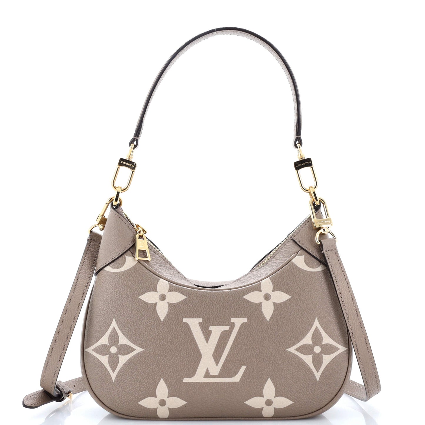 Louis Vuitton Bagatelle NM Handbag Bicolor Monogram Empreinte Giant