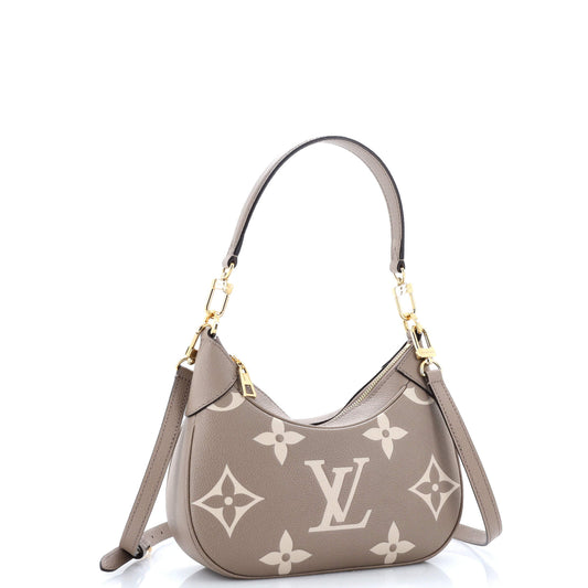 Louis Vuitton Bagatelle NM Handbag Bicolor Monogram Empreinte Giant
