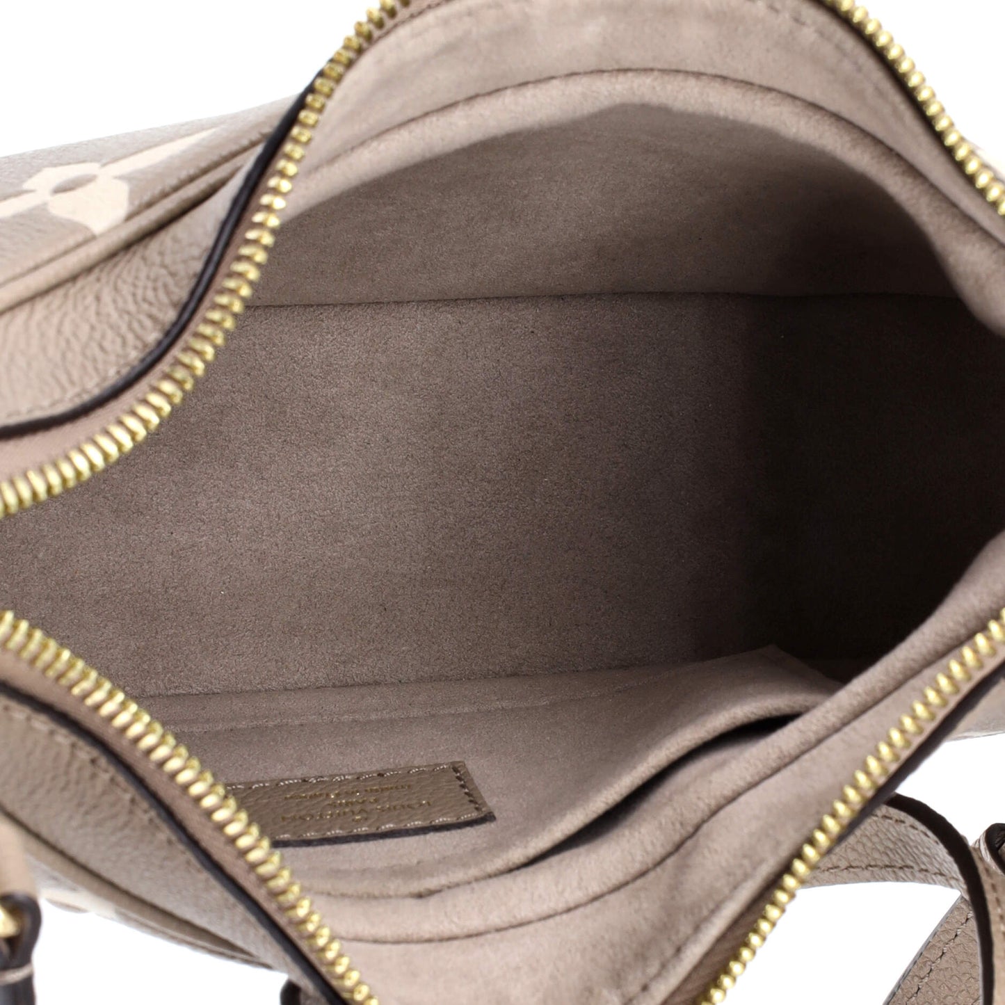 Louis Vuitton Bagatelle NM Handbag Bicolor Monogram Empreinte Giant