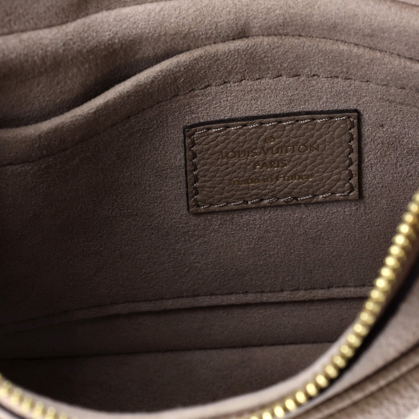 Louis Vuitton Bagatelle NM Handbag Bicolor Monogram Empreinte Giant