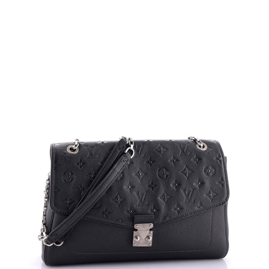 Louis Vuitton Saint Germain Handbag Studded Monogram Empreinte Leather MM