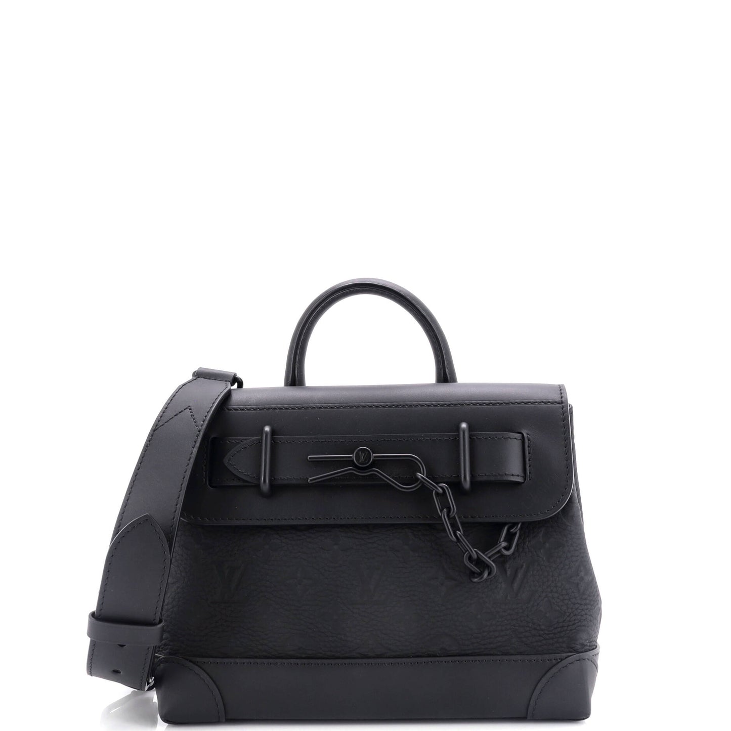 Louis Vuitton Steamer Crossbody Bag Monogram Taurillon Leather PM