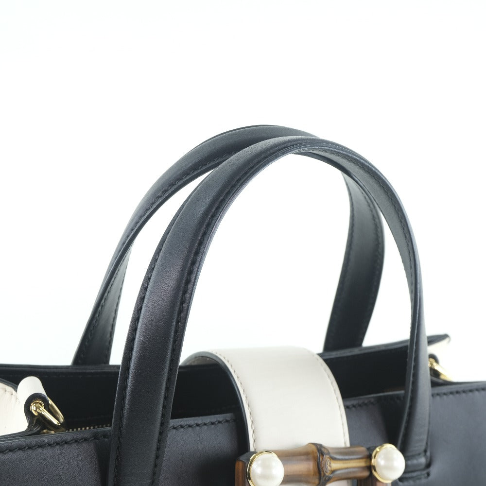 Gucci Nimfair Black Pony-Style Calfskin Handbag ( )