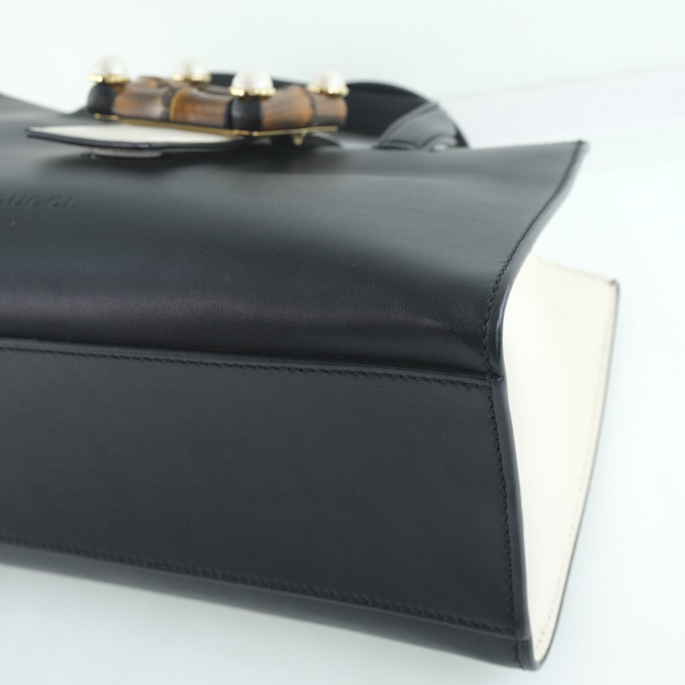 Gucci Nimfair Black Pony-Style Calfskin Handbag ( )