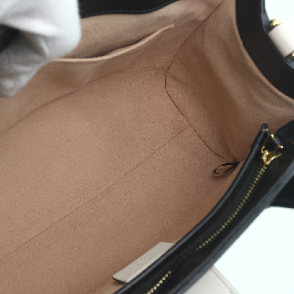 Gucci Nimfair Black Pony-Style Calfskin Handbag ( )