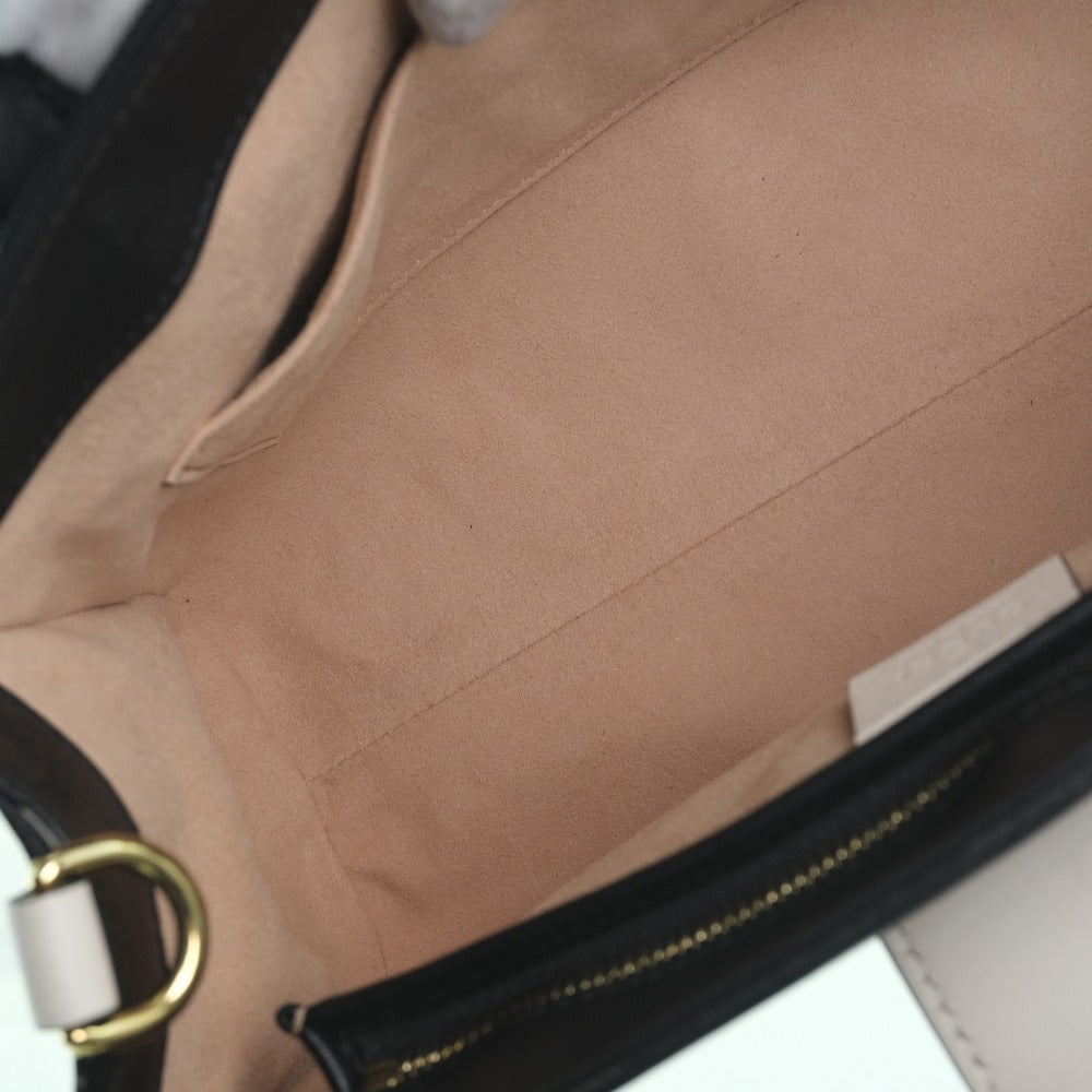 Gucci Nimfair Black Pony-Style Calfskin Handbag ( )
