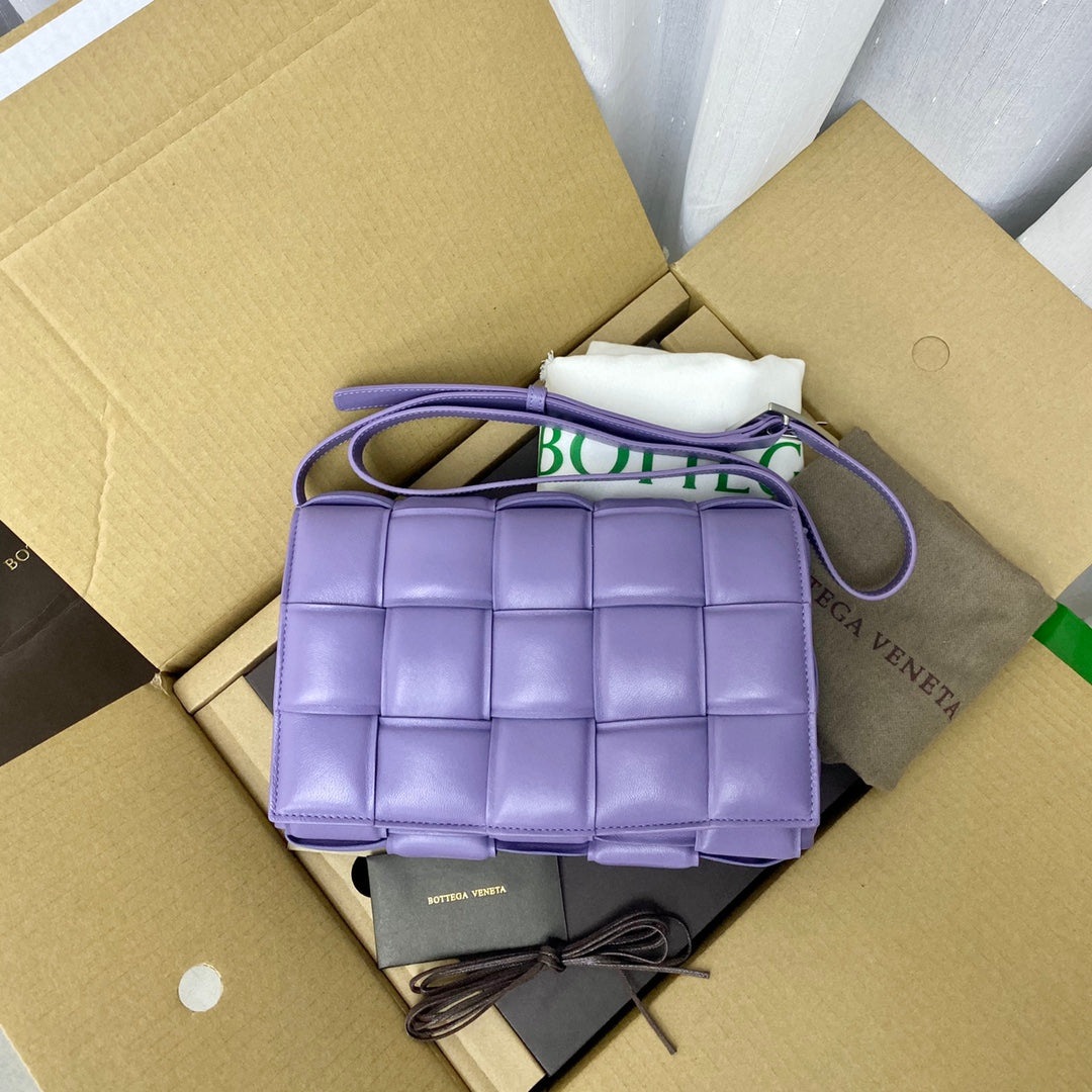 Top Quality Padded Cassette Violet, For Women, Women’s Bags 10.2in/26cm