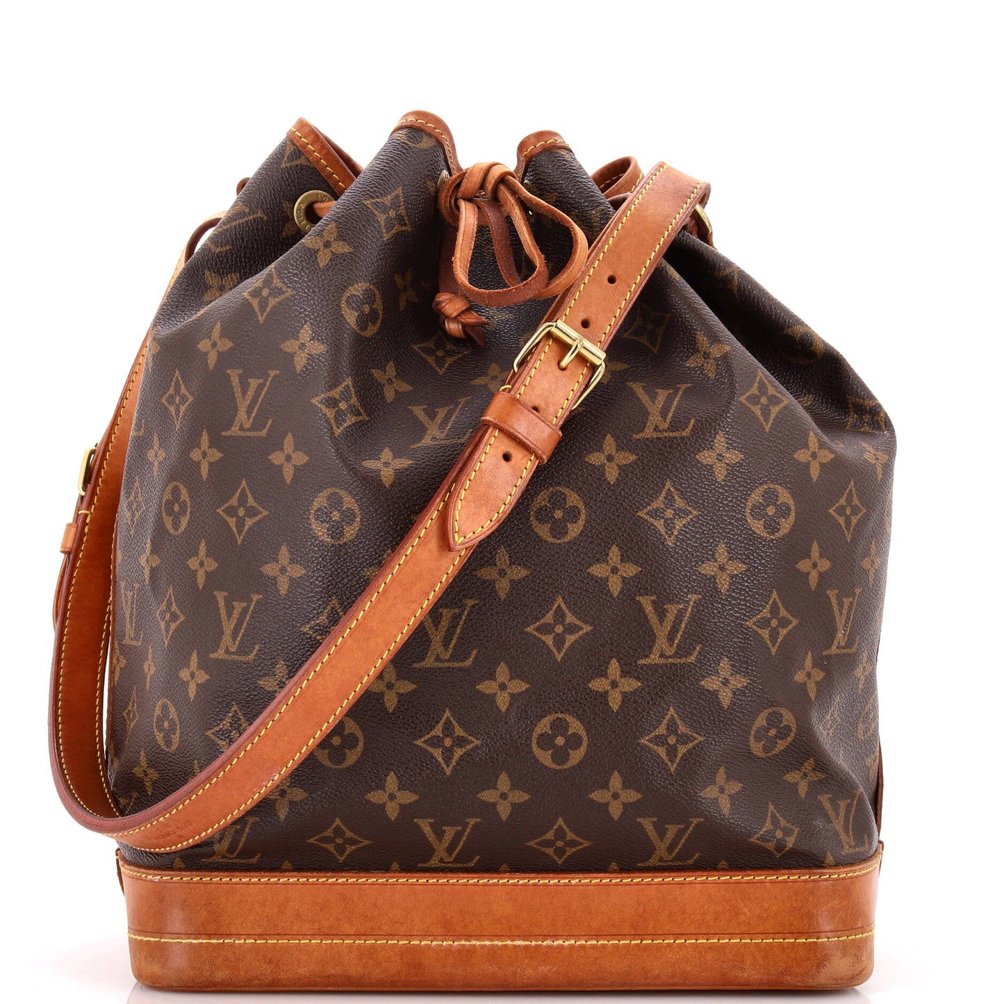 Louis Vuitton Noe Handbag Monogram Canvas Large