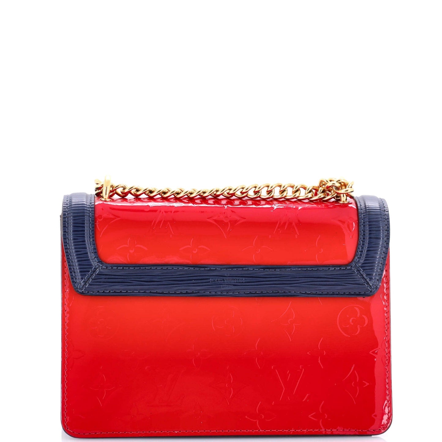 Louis Vuitton Wynwood Handbag Monogram Vernis with Monogram Canvas and Epi Leather