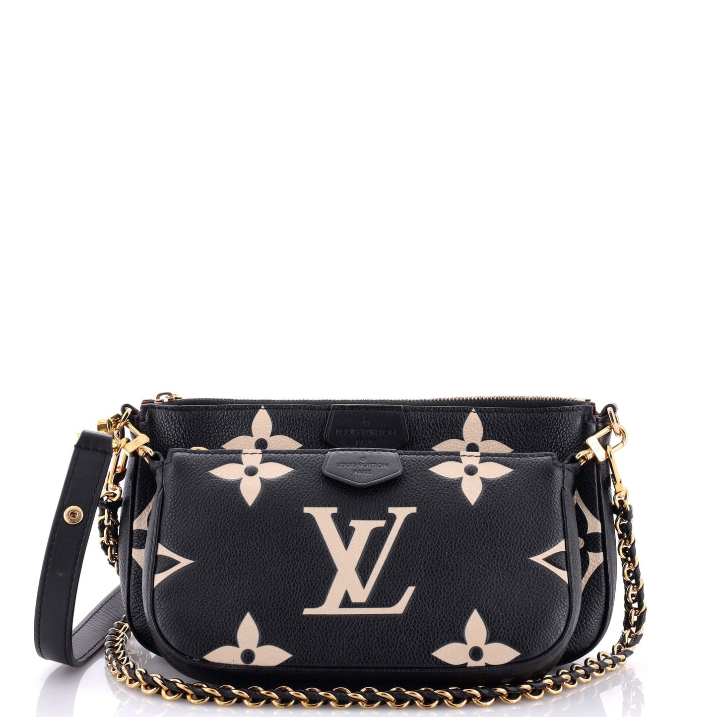Louis Vuitton Multi Pochette Accessoires Bicolor Monogram Empreinte Giant