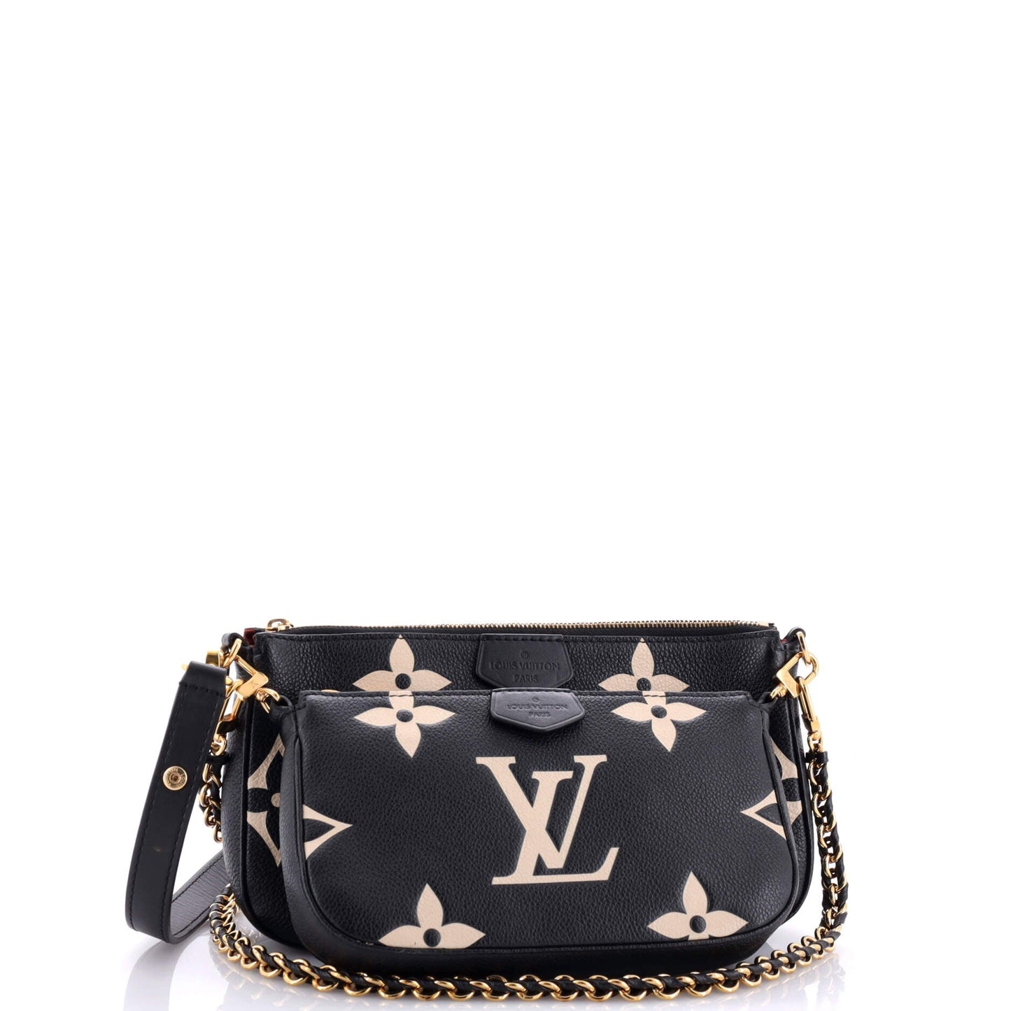 Louis Vuitton Multi Pochette Accessoires Bicolor Monogram Empreinte Giant