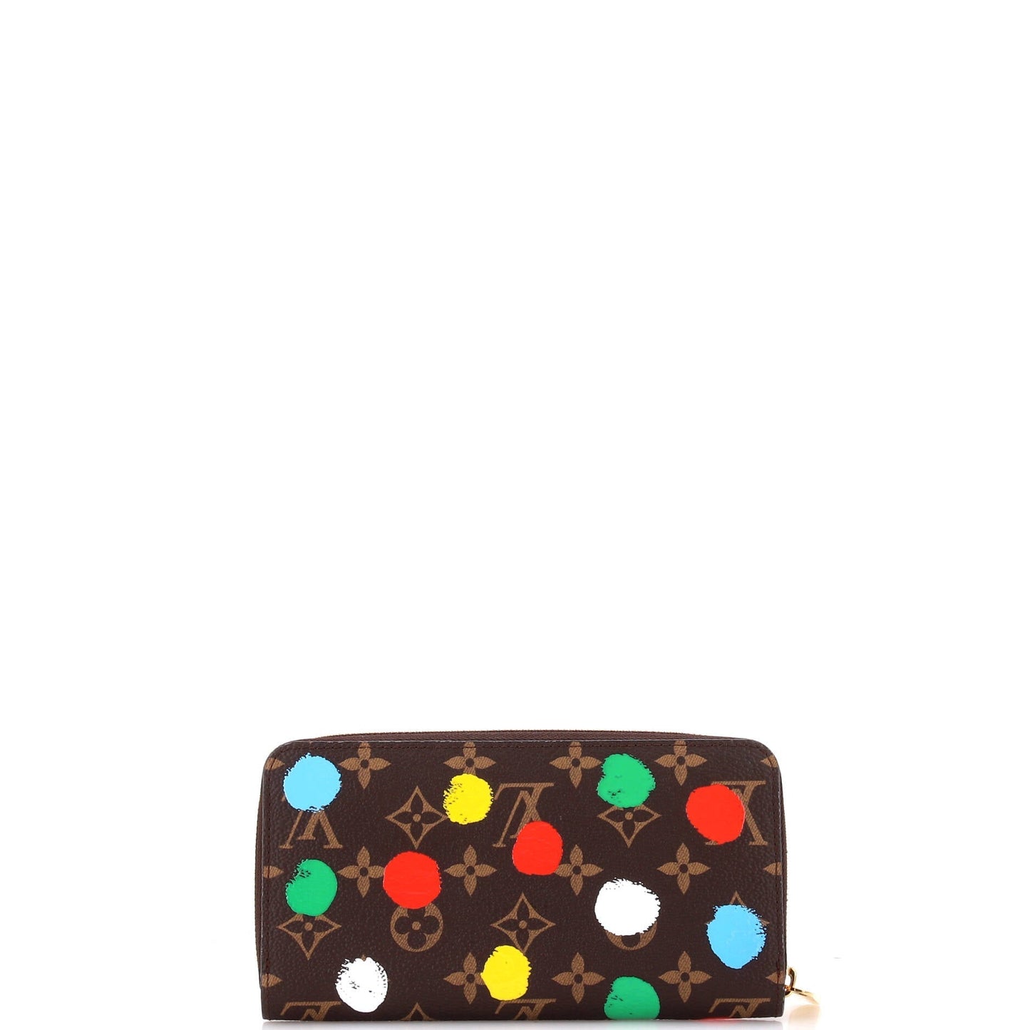 Louis Vuitton Zippy Wallet Yayoi Kusama Painted Dots Monogram Canvas