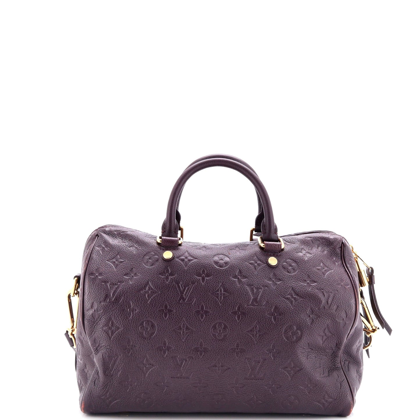 Louis Vuitton Speedy Bandouliere Bag Monogram Empreinte Leather 30