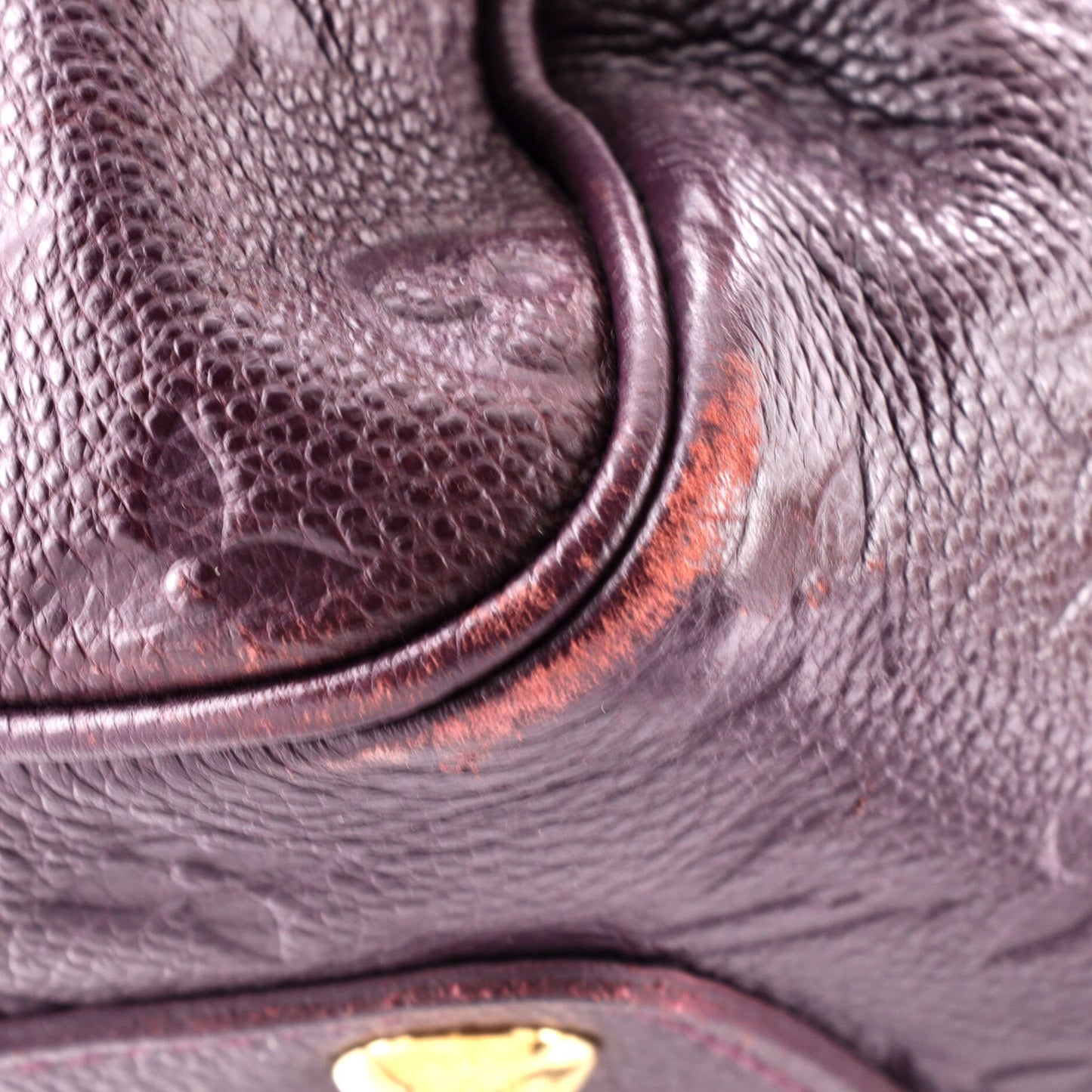 Louis Vuitton Speedy Bandouliere Bag Monogram Empreinte Leather 30