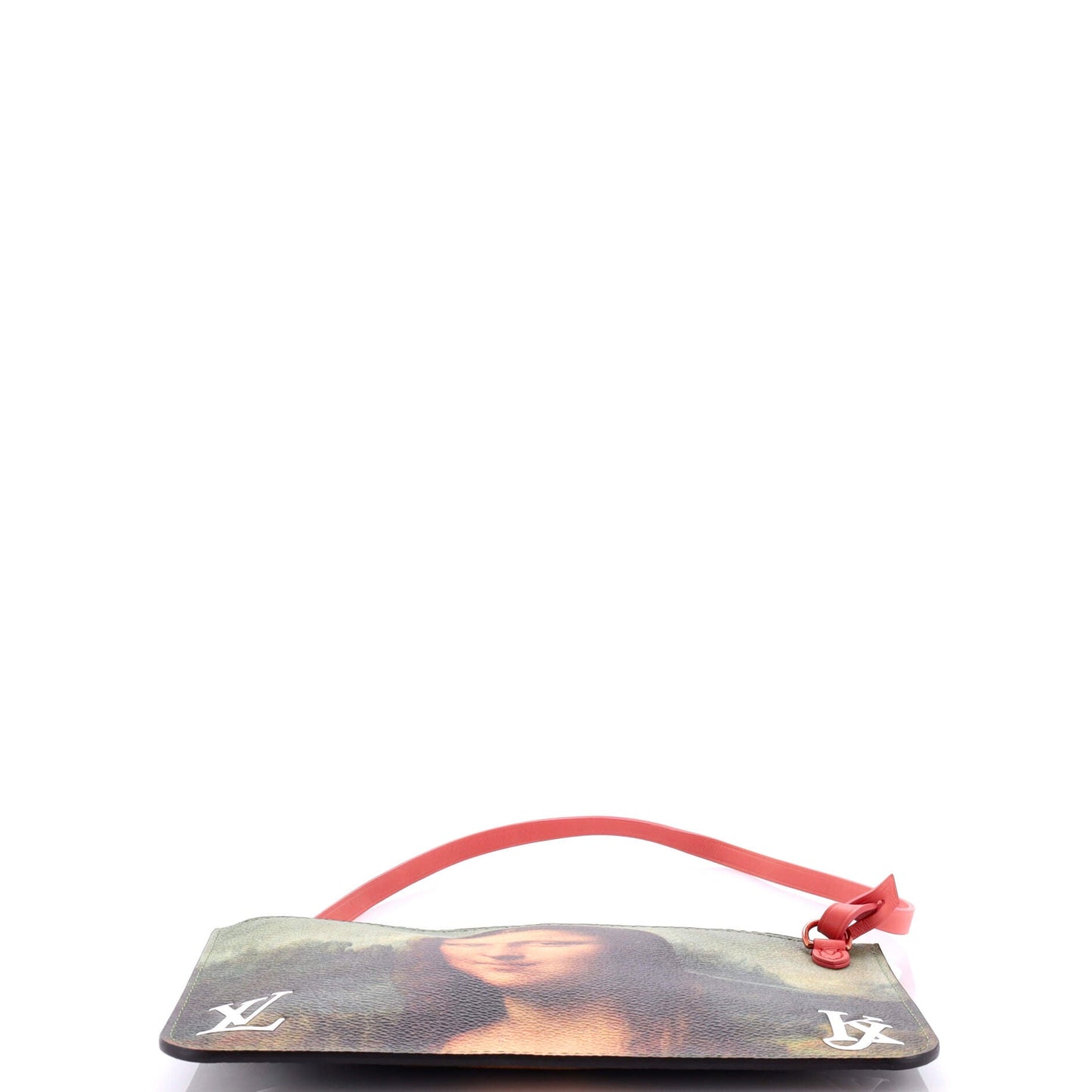 Louis Vuitton Neverfull Pochette Limited Edition Jeff Koons Da Vinci Print Canvas Large