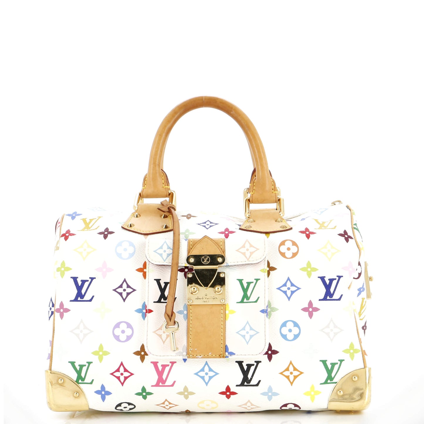 Louis Vuitton Speedy Handbag Monogram Multicolor 30