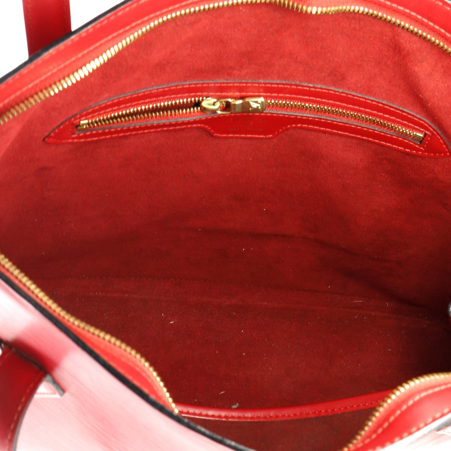 Louis Vuitton Lussac Handbag Epi Leather