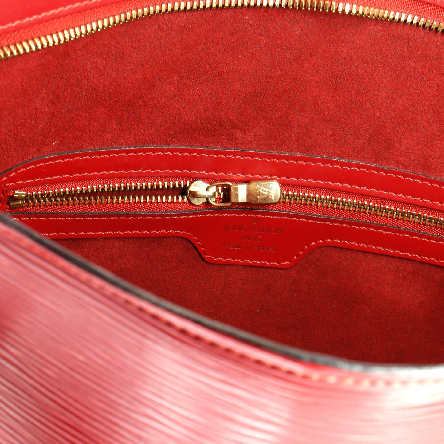 Louis Vuitton Lussac Handbag Epi Leather
