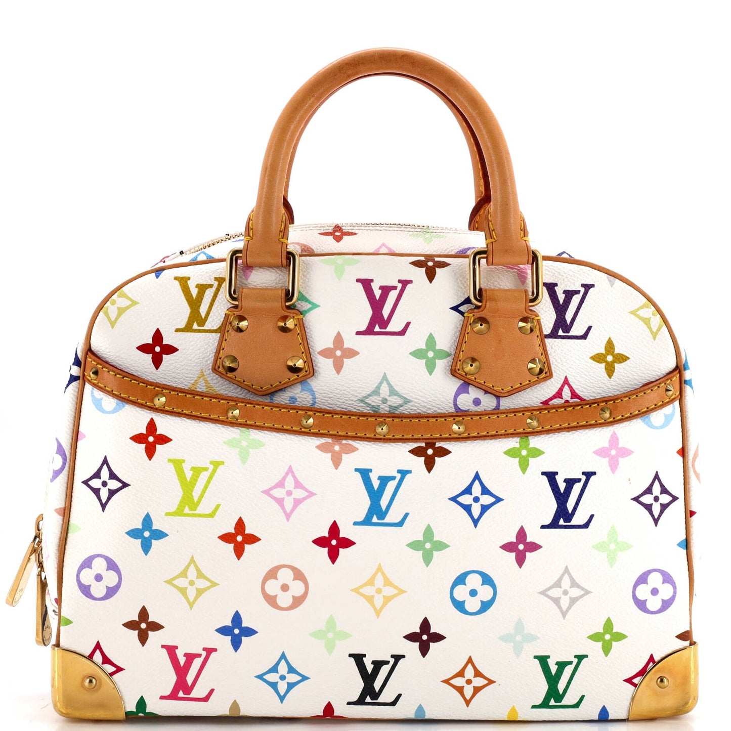 Louis Vuitton Trouville Handbag Monogram Multicolor
