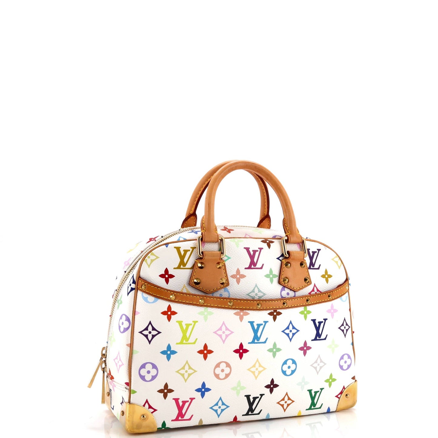 Louis Vuitton Trouville Handbag Monogram Multicolor