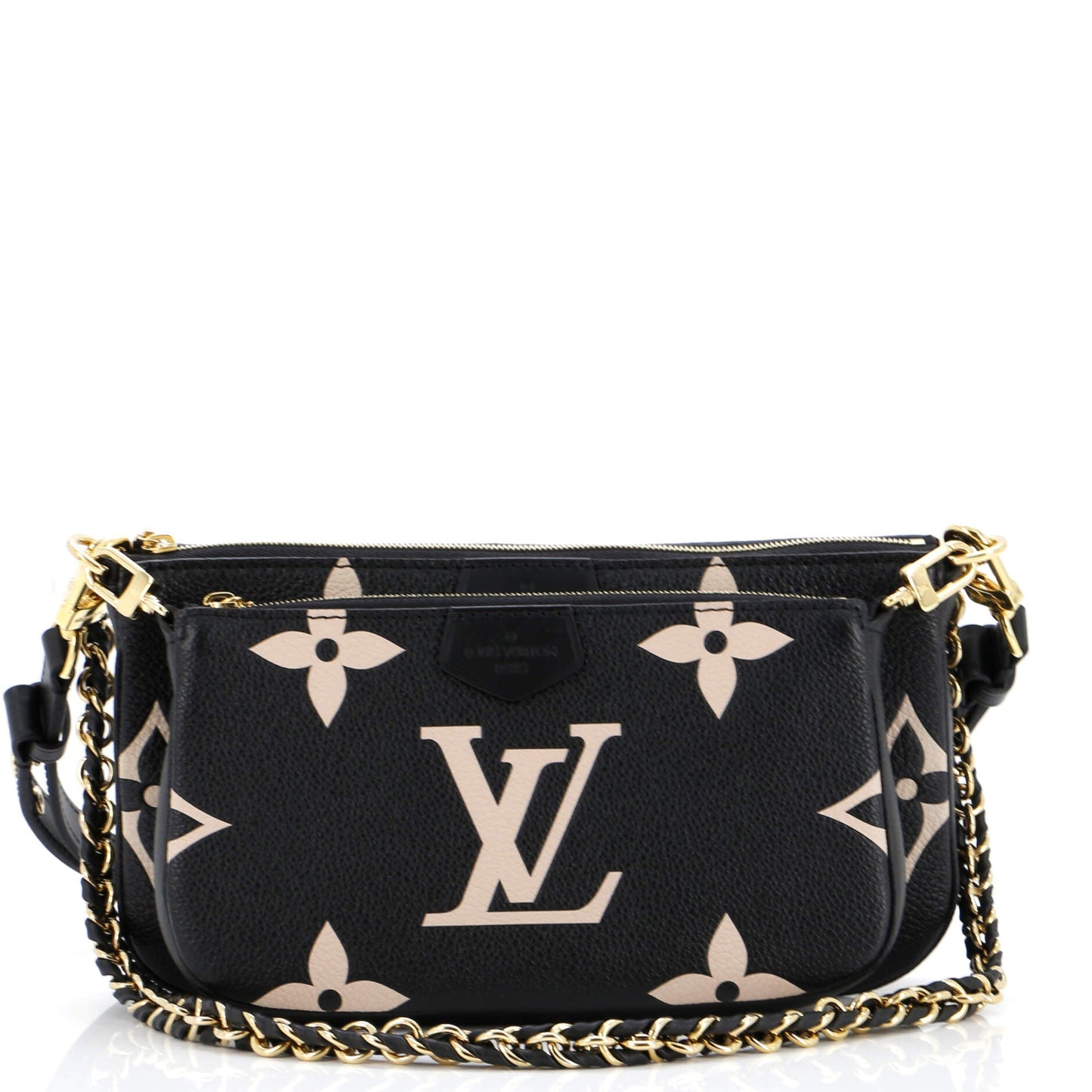 Louis Vuitton Multi Pochette Accessoires Bicolor Monogram Empreinte Giant