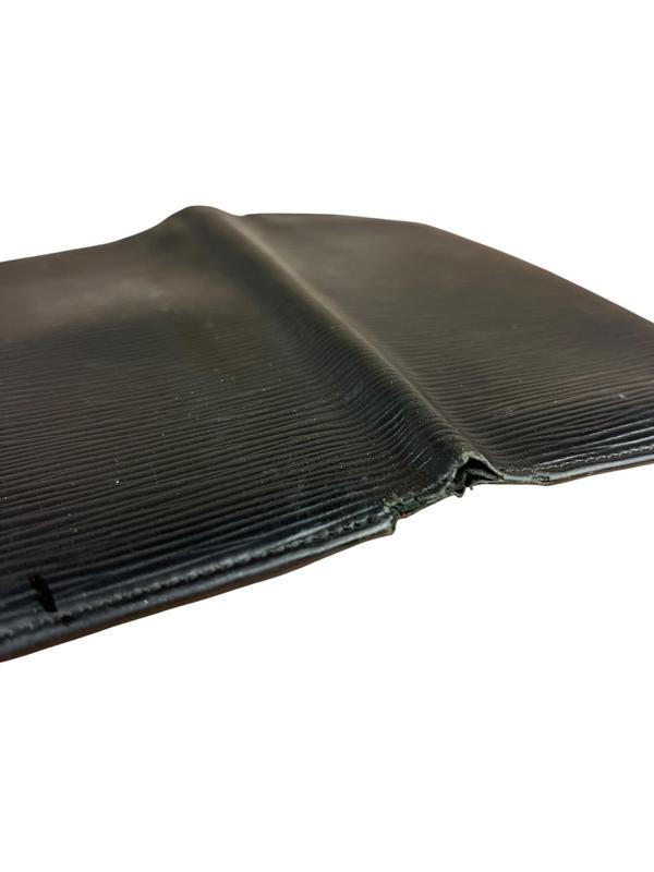 Louis Vuitton Black Epi Long Bifold Wallet