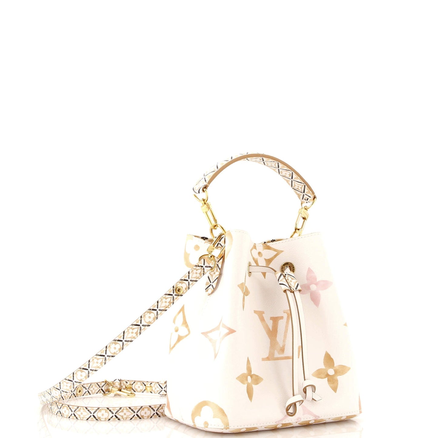 Louis Vuitton NeoNoe Handbag By The Pool Monogram Watercolor Giant BB