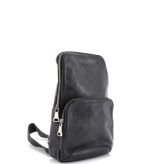 Louis Vuitton Avenue Sling Bag Damier Infini Leather