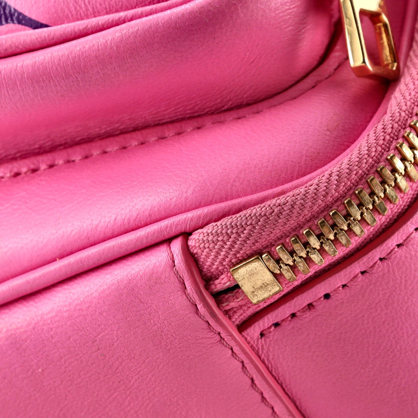 Louis Vuitton Utility Crossbody Bag Calfskin with Embossed Monogram Detail
