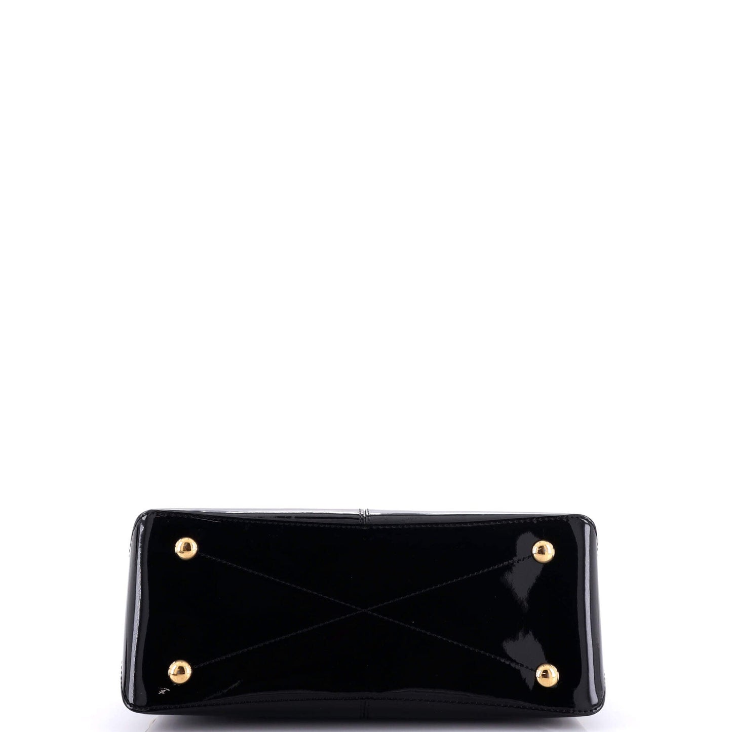 Louis Vuitton Miroir Handbag Vernis with Monogram Canvas