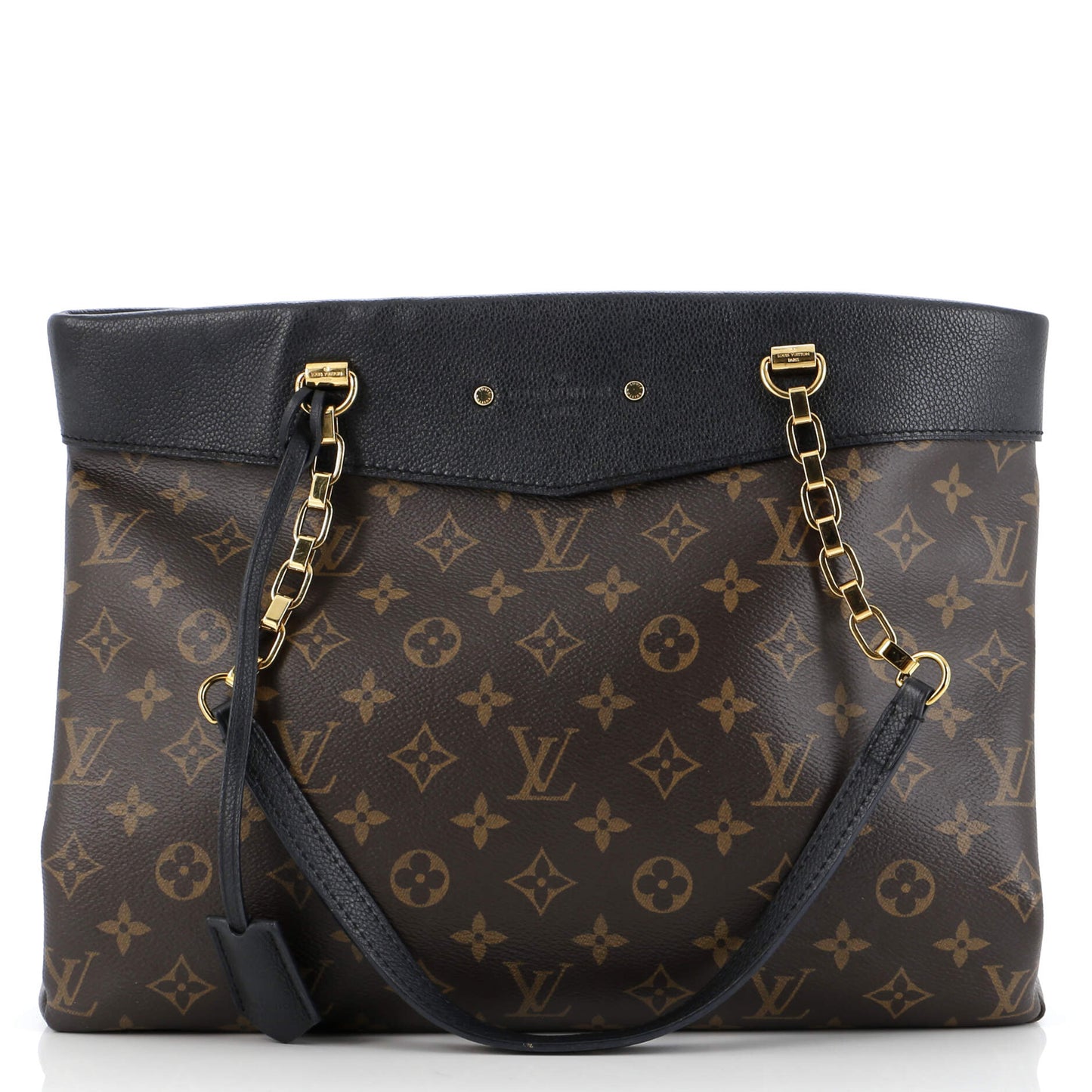 Louis Vuitton Pallas Shopper Monogram Canvas and Calfskin