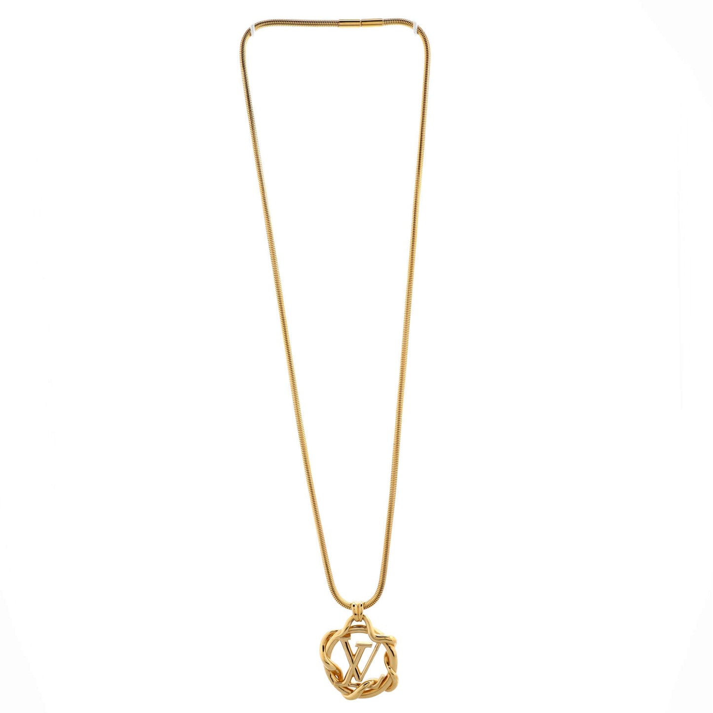 Louis Vuitton Garden Louise Necklace Metal Small