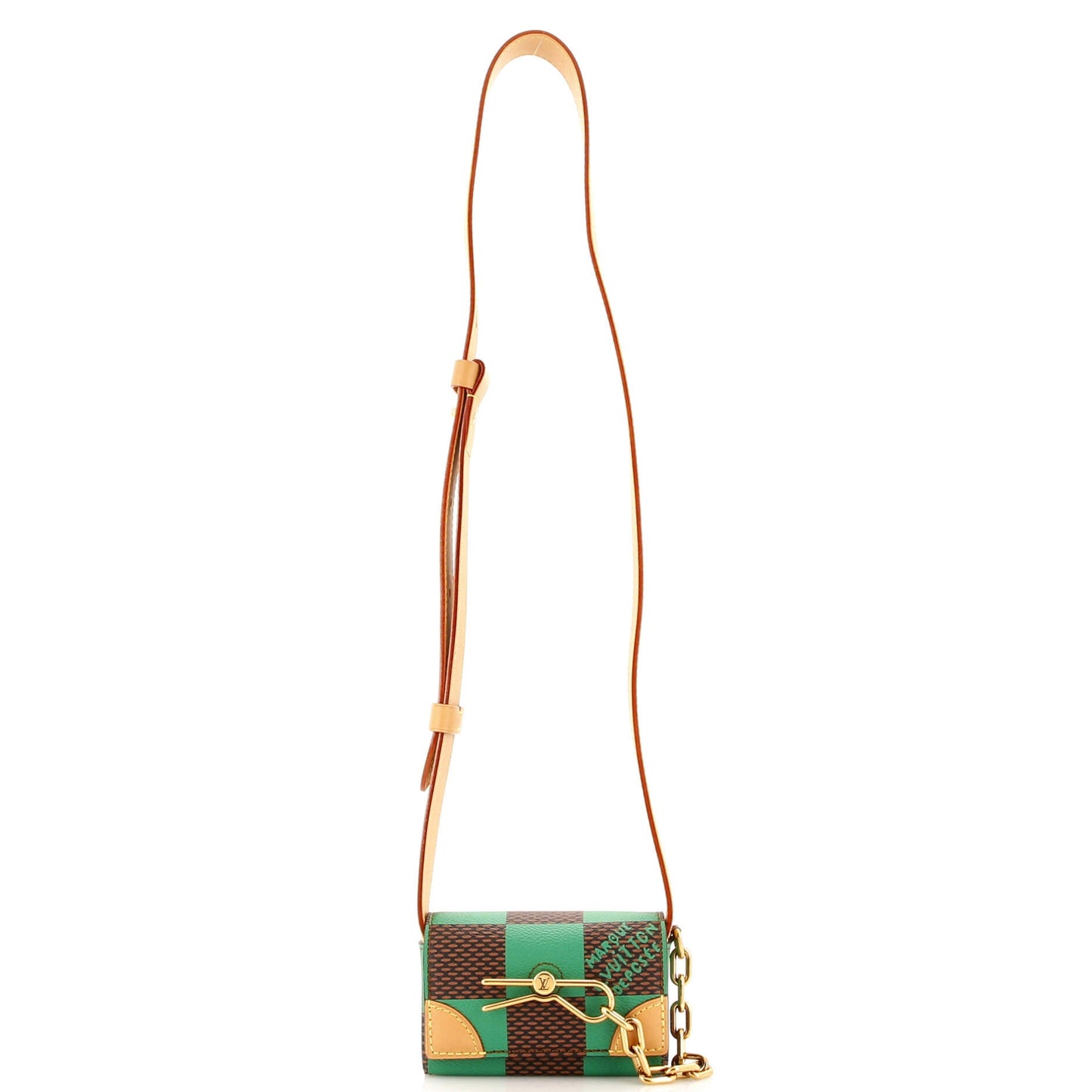 Louis Vuitton Micro Steamer Bag Damier Pop