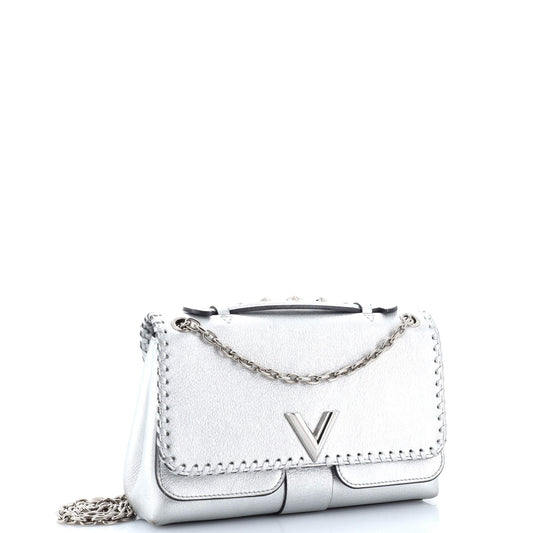 Louis Vuitton Very Chain Bag Whipstitch Leather