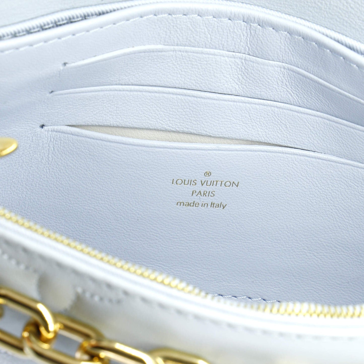 Louis Vuitton Wallet on Strap Bubblegram Leather