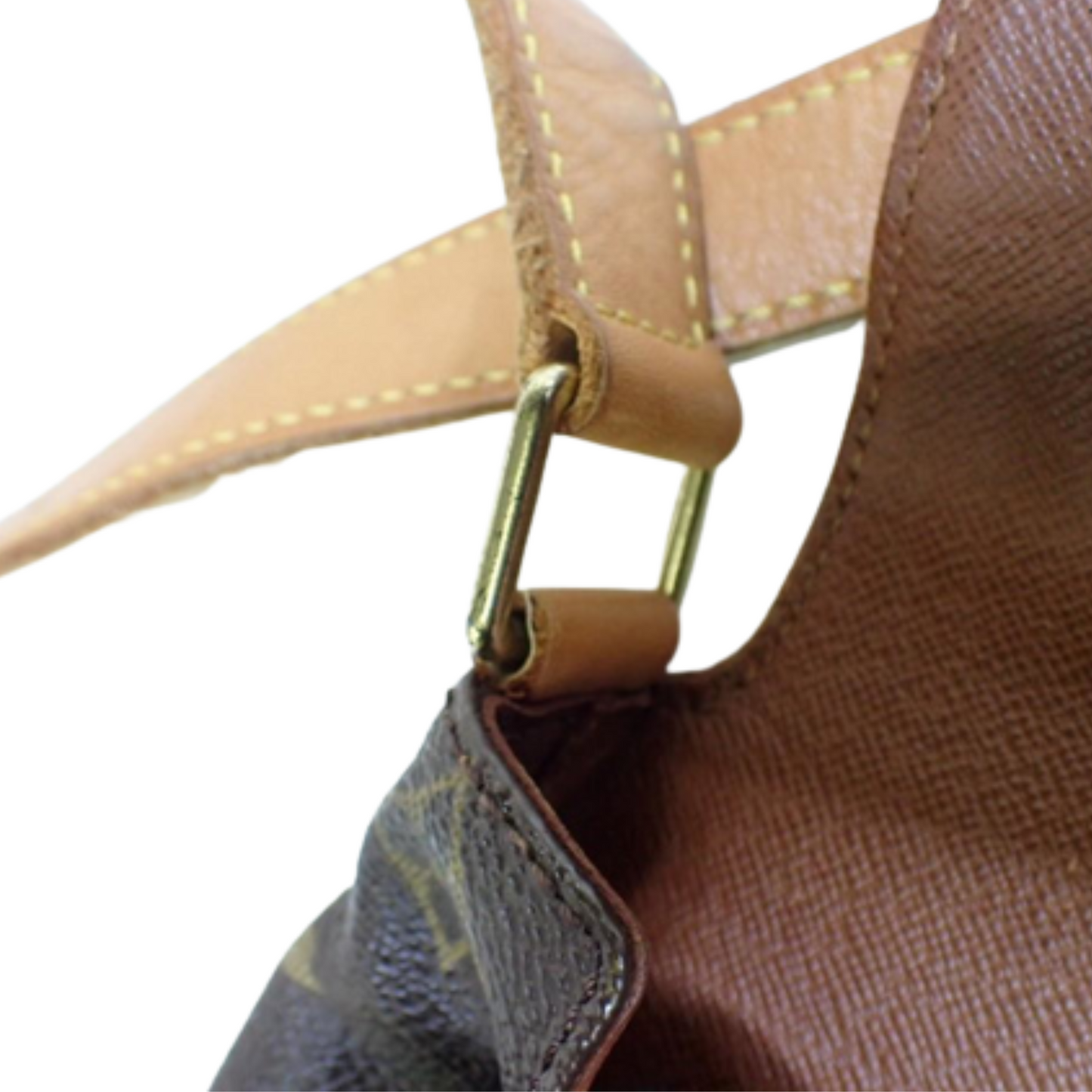 Louis Vuitton Brown Canvas M tte handbag bag