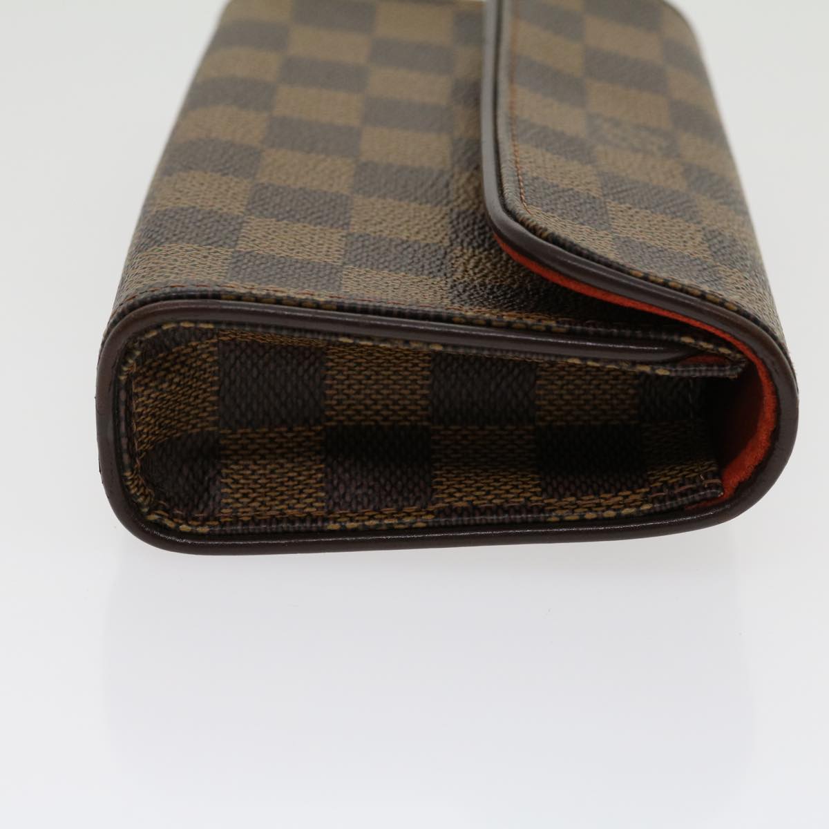 LOUIS VUITTON Damier Ebene Pochette Florentine Waist Bag N51856 LV Auth 30824A