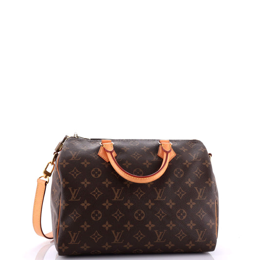 Louis Vuitton Speedy Bandouliere Bag Monogram Canvas 30