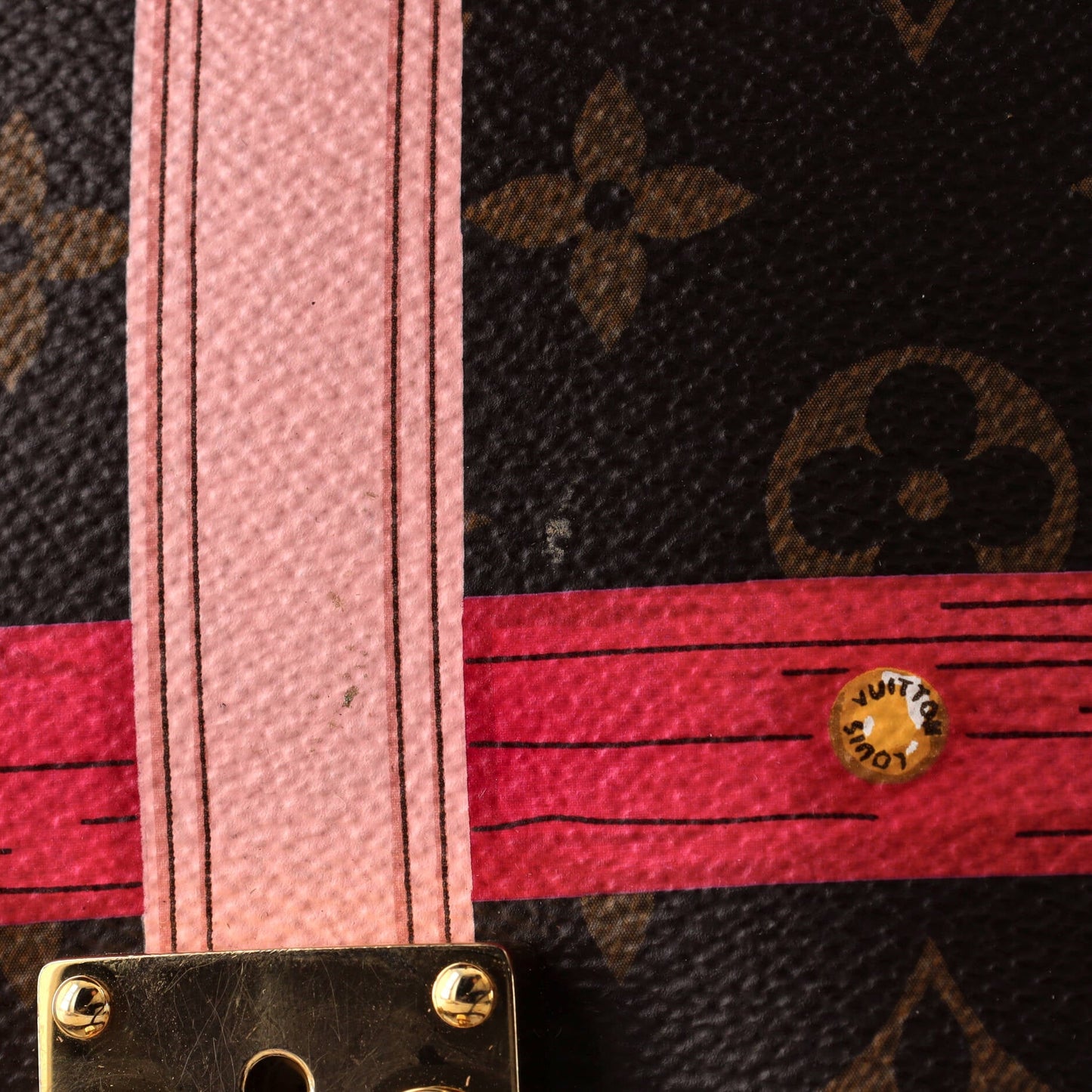 Louis Vuitton Pochette Metis Limited Edition Summer Trunks Monogram Canvas